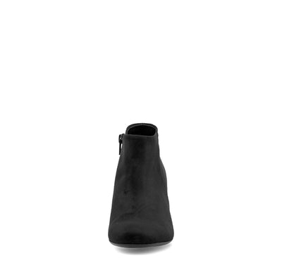 GABOR - 75.850.47 MEDIUM HEEL ANKLE BOOT - BLACK SUEDE