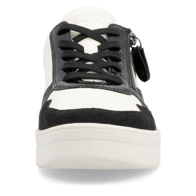 REMONTE - D0J04-60 LACED FASHION SHOE - BLACK/CREAM