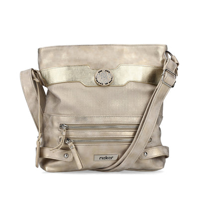 RIEKER - H1346-90 CROSSBODY BAG - GOLD METALLIC