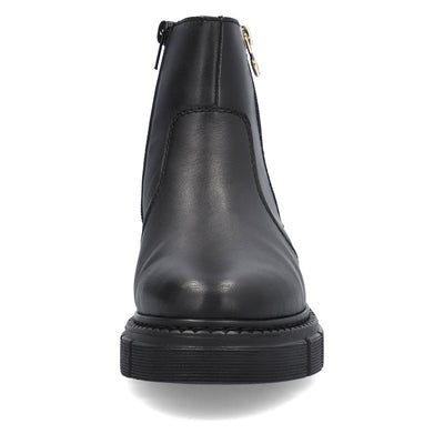 RIEKER - M3870-00 CHUNKY CHELSEA BOOT WITH ELASTICATED CUFF - BLACK