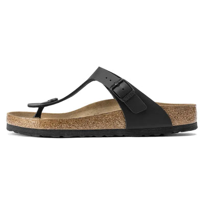 BIRKENSTOCK - GIZEH TOE-POST MULE - BLACK