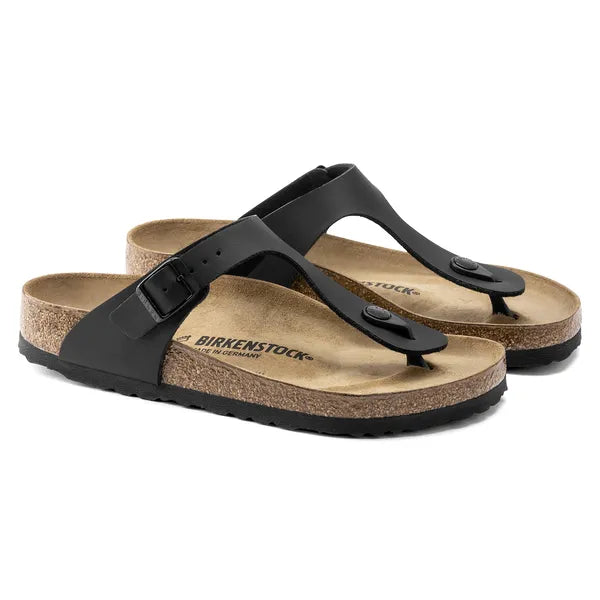 BIRKENSTOCK - GIZEH TOE-POST MULE - BLACK