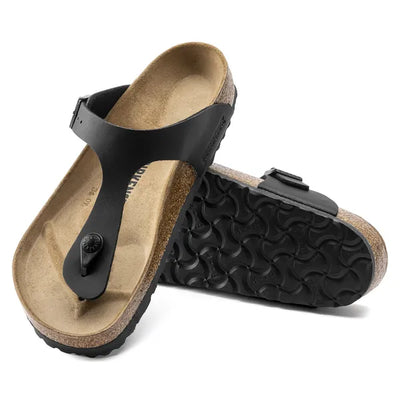 BIRKENSTOCK - GIZEH TOE-POST MULE - BLACK