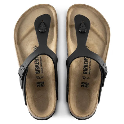 BIRKENSTOCK - GIZEH TOE-POST MULE - BLACK