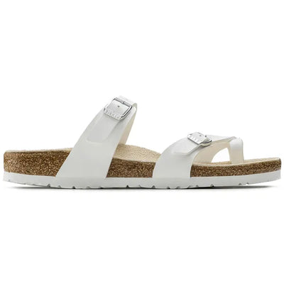 BIRKENSTOCK - MAYARI-TOE-POST MULE - WHITE