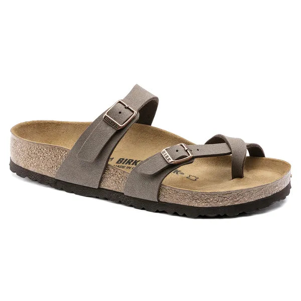 BIRKENSTOCK MAYARI - LDS TOE-LOOP MULE - BROWN NUB