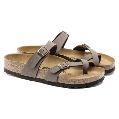 BIRKENSTOCK MAYARI - LDS TOE-LOOP MULE - BROWN NUB