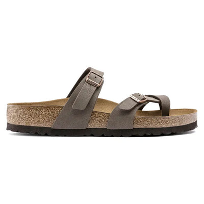 BIRKENSTOCK MAYARI - LDS TOE-LOOP MULE - BROWN NUB