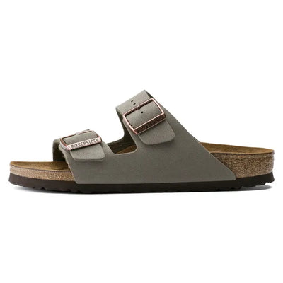 BIRKENSTOCK - ARIZONA LDS FLAT MULE - STONE