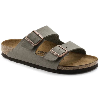 BIRKENSTOCK - ARIZONA LDS FLAT MULE - STONE
