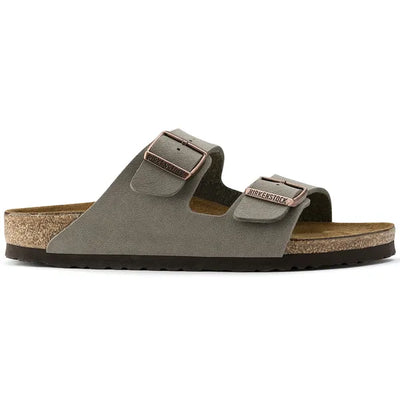 BIRKENSTOCK - ARIZONA LDS FLAT MULE - STONE
