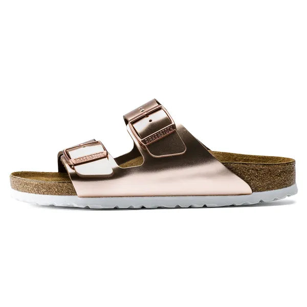 BIRKENSTOCK -ARIZONA DOUBLE STRAP MULE - ROSE GOLD