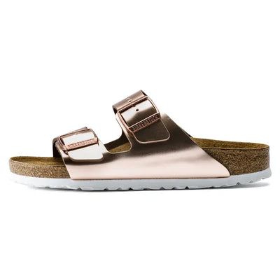 BIRKENSTOCK -ARIZONA DOUBLE STRAP MULE - ROSE GOLD