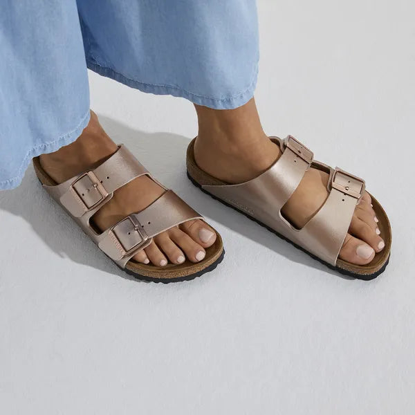 Birkenstock Arizona Double Strap Mule Sandal - Copper – Victor