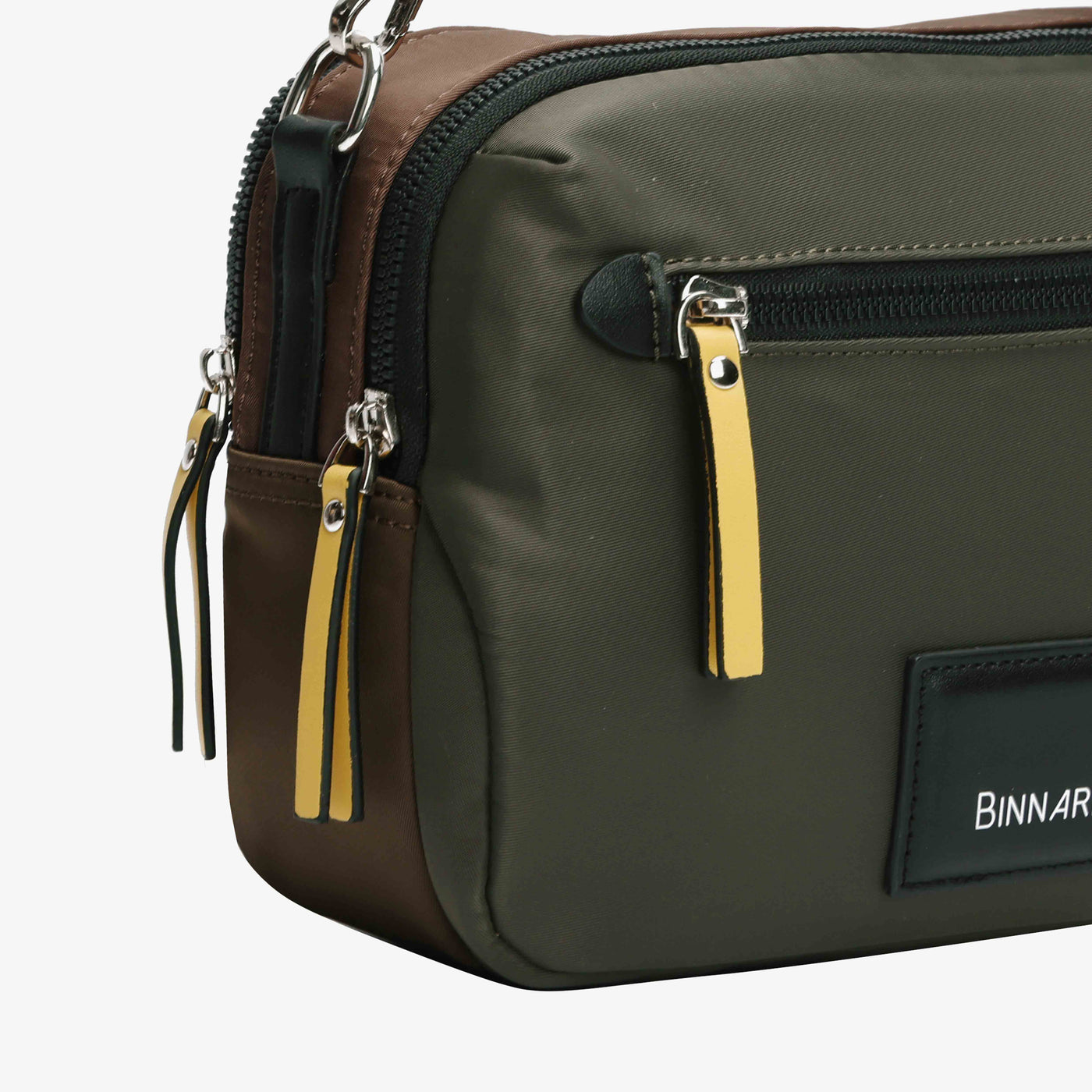 BINNARI - 20281 ESTPONA CROSSBODY BAG - GREEN MULTI