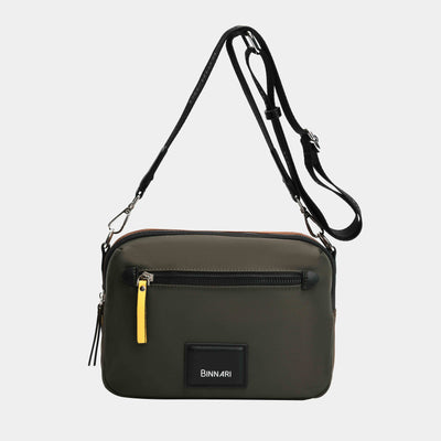 BINNARI - 20281 ESTPONA CROSSBODY BAG - GREEN MULTI
