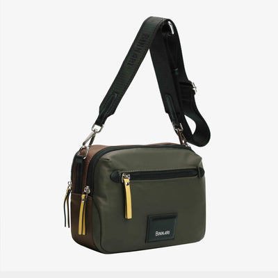 BINNARI - 20281 ESTPONA CROSSBODY BAG - GREEN MULTI
