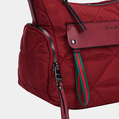 BINNARI - 20361 MALAGA-CROSSBODY BAG - WINE