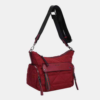 BINNARI - 20361 MALAGA-CROSSBODY BAG - WINE