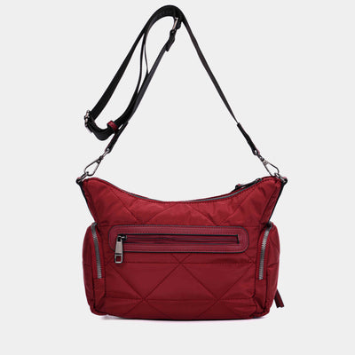 BINNARI - 20361 MALAGA-CROSSBODY BAG - WINE