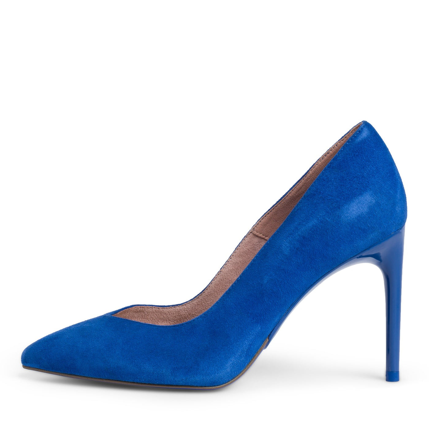 TAMARIS - HI HEEL COURT SHOE - ROYAL BLUE