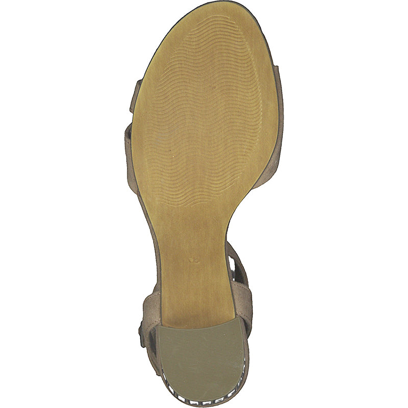 MARCO TOZZI - MEDIUM HEEL SANDAL - NUDE