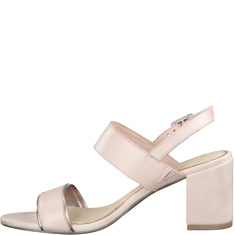 MARCO TOZZI - MED HEEL SANDAL - PINK