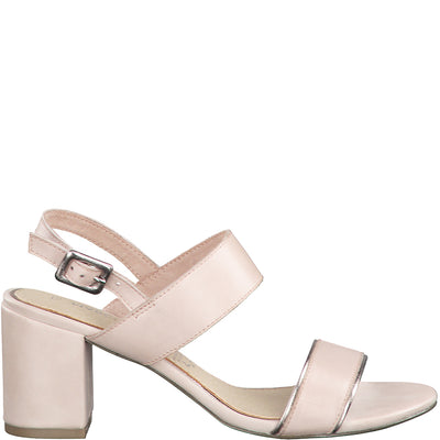MARCO TOZZI - MED HEEL SANDAL - PINK