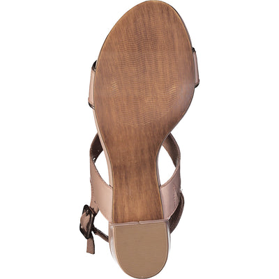 MARCO TOZZI - MED HEEL SANDAL - PINK
