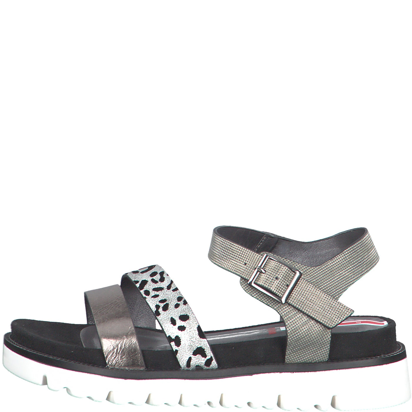 S.OLIVER - FASHION SANDAL - GREY MULTI