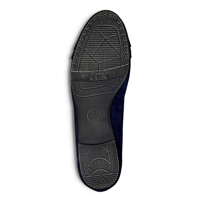 JANA - FLAT POMP - NAVY