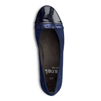 JANA - FLAT POMP - NAVY