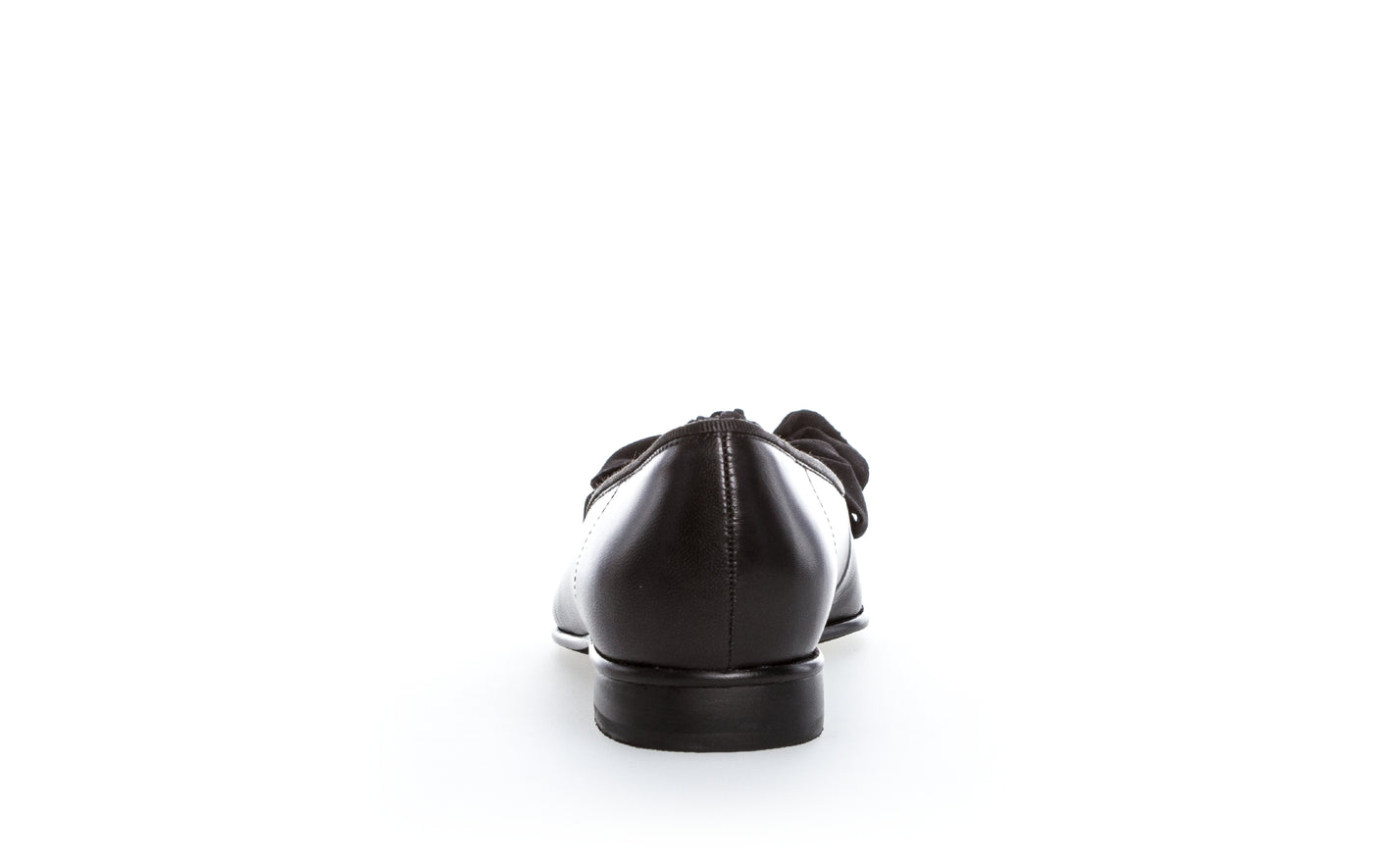 GABOR - 05.106.37 FLAT "BOW" POMP - BLACK