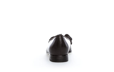 GABOR - 05.106.37 FLAT "BOW" POMP - BLACK