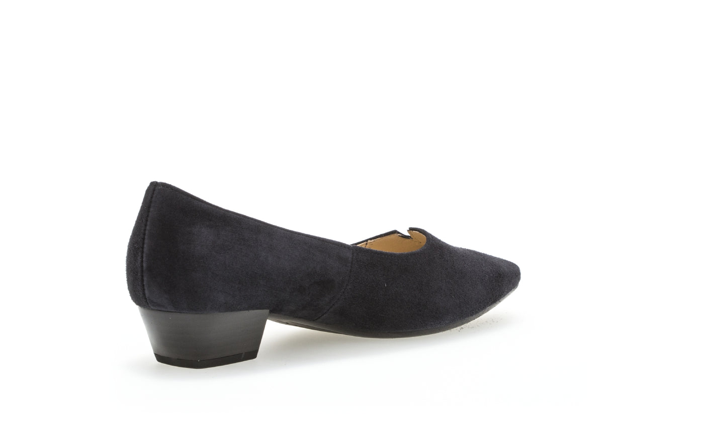 GABOR 05.130.16 - LOW HEEL COURT SHOE - NAVY