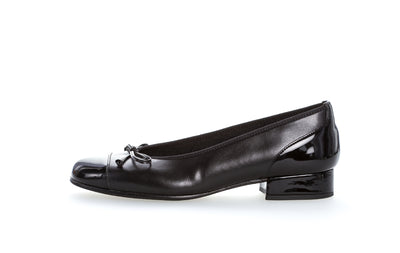 GABOR - 06.102.67 FLAT POMP - BLACK