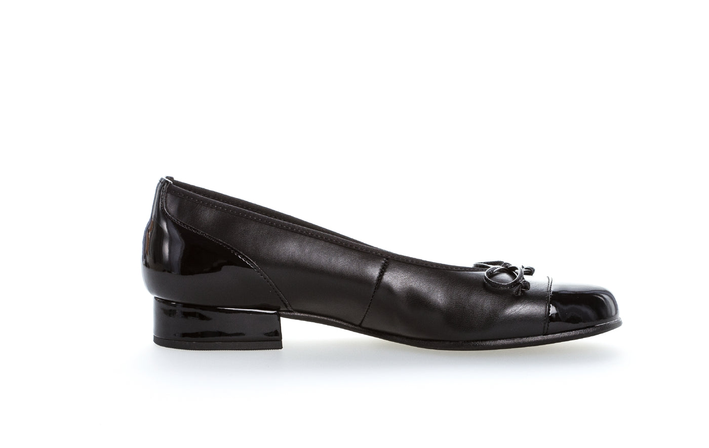 GABOR - 06.102.67 FLAT POMP - BLACK