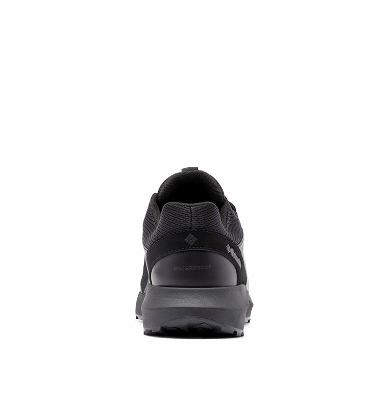 COLUMBIA - TRAILSTORM WATERPROOF HIKING SHOE - BLACK/BLACK