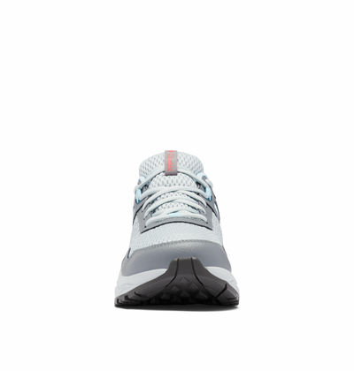COLUMBIA - BL7516 031 PLATEAU WATERPROOF LACED WALKING SHOE - GREY RED