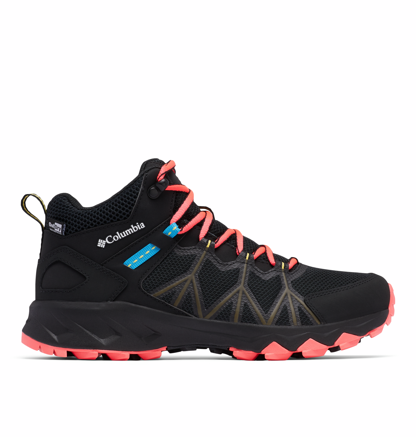 COLUMBIA - BL7573 012 PEAKFREAK II MID OUTDRY WATERPROOF HIKING BOOT - BLACK