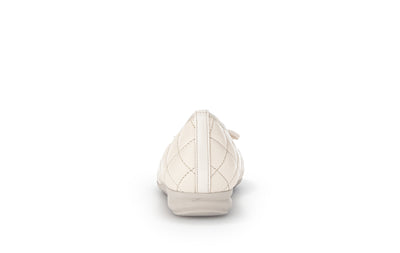 GABOR - 22.622.20 FLAT QUILTED POMP - CREAM