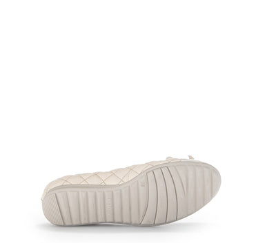 GABOR - 22.622.20 FLAT QUILTED POMP - CREAM