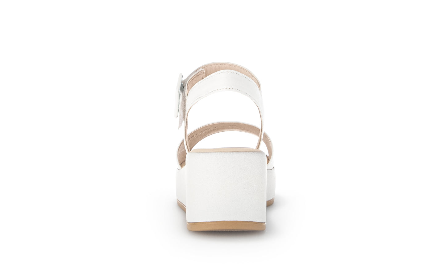 GABOR - 24.531.20 PLATFORM WEDGE SANDAL - OFF WHITE