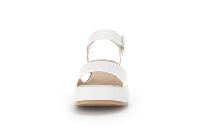 GABOR - 24.531.20 PLATFORM WEDGE SANDAL - OFF WHITE