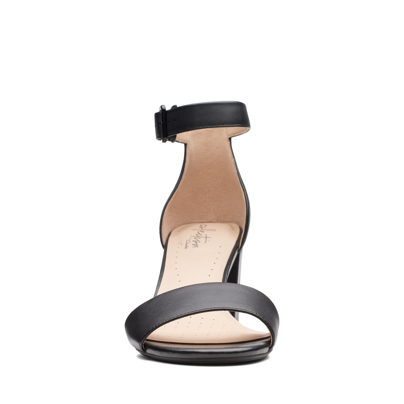 CLARKS - Deva Mae Black Leather