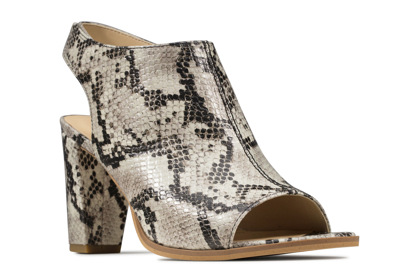 CLARKS - Kaylin85 Sling Grey Snake
