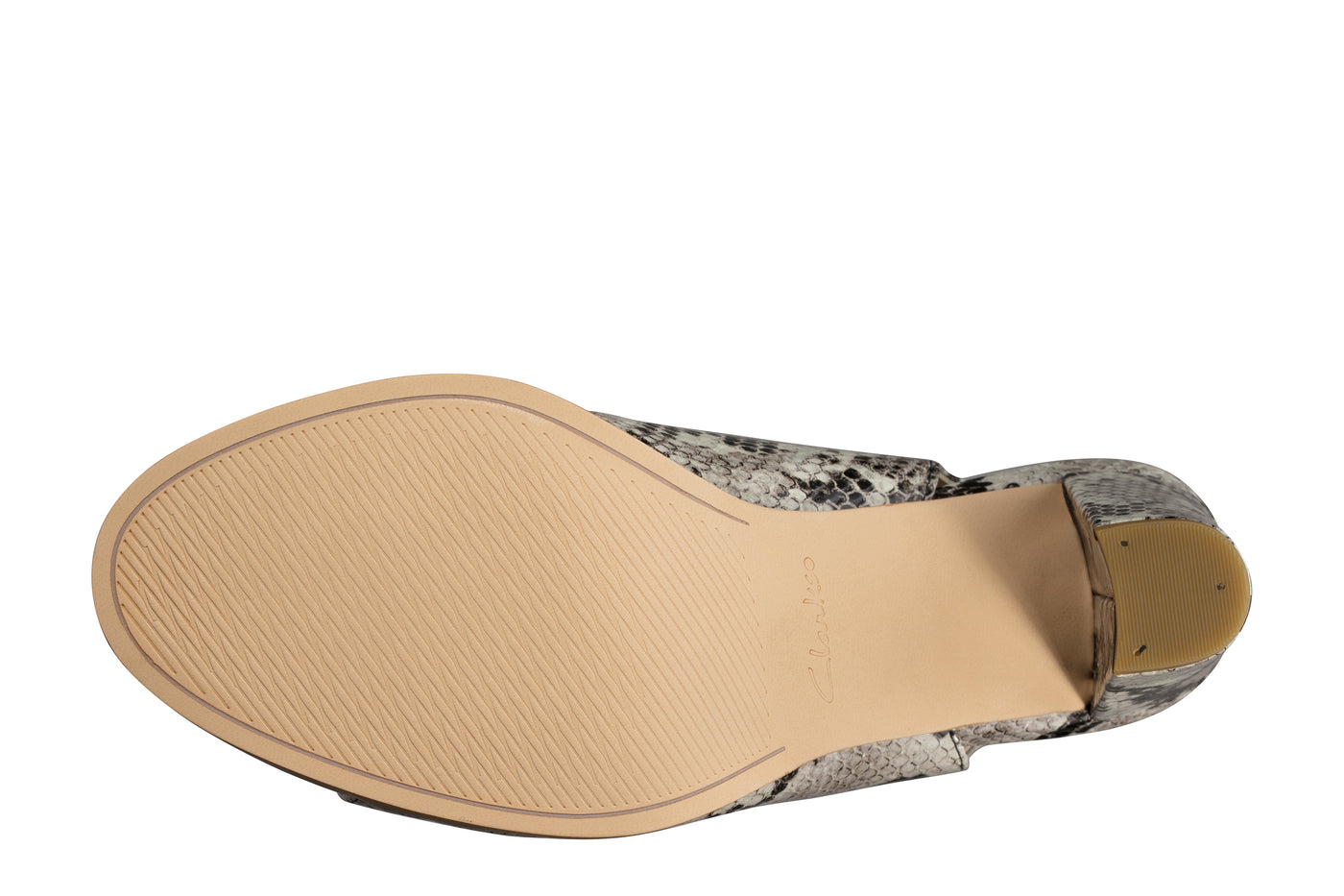 CLARKS - Kaylin85 Sling Grey Snake