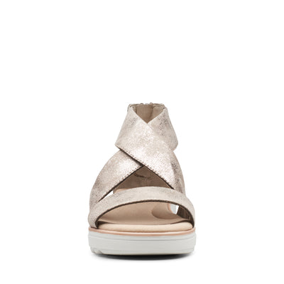 CLARKS - Jillian Rise Pewter Metallic