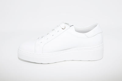 CALLAGHAN - 14920 White Laced Wedge Trainer