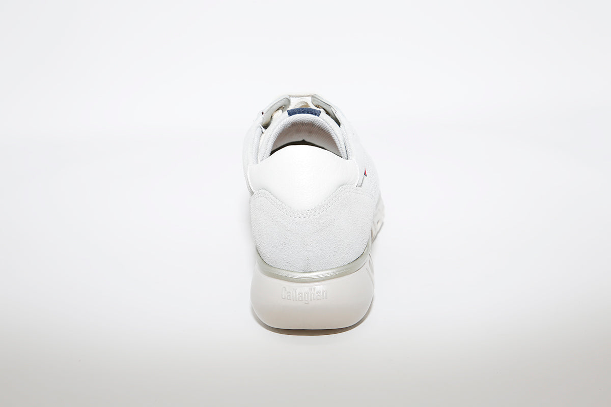 CALLAGHAN - 13915 Laced Wedge Trainer - Silver